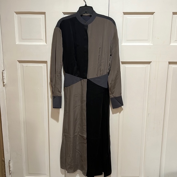 Equipment Amandine Silk Satin Dress - Picture 2 of 10